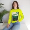 Sudadera unisex de cuello redondo de inspiración vintage de Samabaj, una prenda acogedora y moderna.