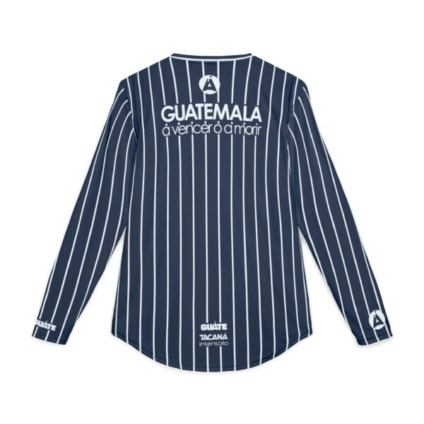 Camisa de manga larga de Guatemala con protección UV para hombre, con rayas nauticas. ligera y cómoda.
