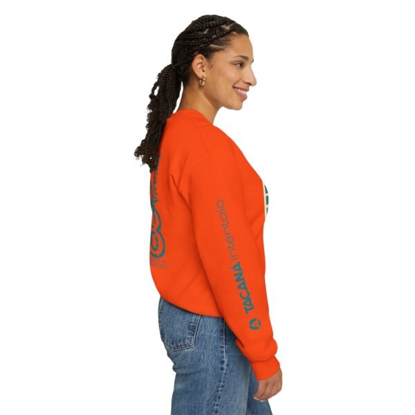 Sudadera unisex de cuello redondo de inspiración vintage de Samabaj, una prenda acogedora y moderna.