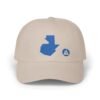 Gorra clasica con diseño del mapa de Guatemala, perfecta para quienes disfrutan de actividades al aire libre y viajes.