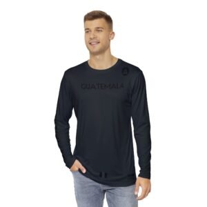 Camiseta casual de manga larga para hombre, ideal para quienes sienten orgullo por Guatemala, casual y de uso diario.