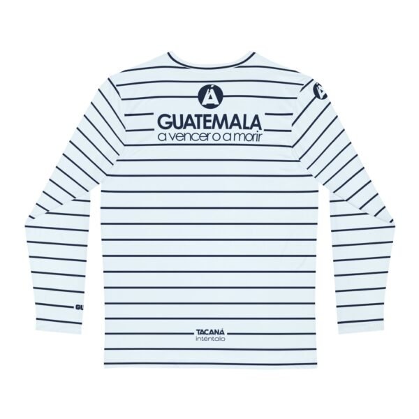 Camisa de GUATE de manga larga con protección UV para hombre, perfecta para aficionados al fútbol, ​​viajes o regalo.