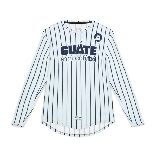 Camisa de GUATE de manga larga con protección UV para hombre, perfecta para aficionados al fútbol, ​​viajes o regalo.