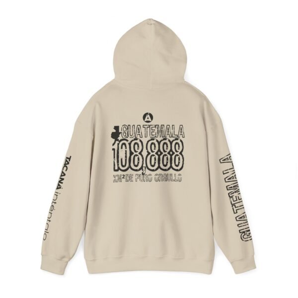 Sudadera unisex vintage de Guatemala con capucha, comoda y radiante con un aire retro y una calidez acogedora.