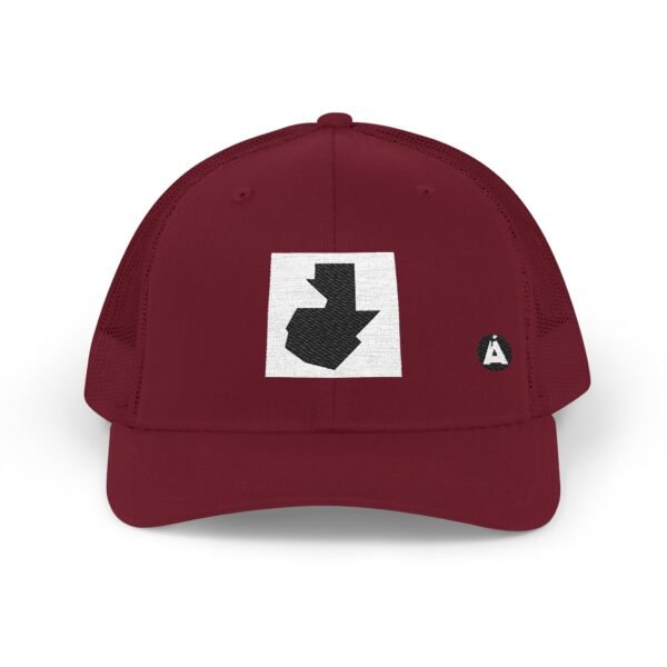 Gorra Texas Arrow, bordada con mapa de GUATE, estilo casual, para amantes de las actividades al aire libre.