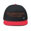 Moderna Gorra plana con visera ajustable y diseño de GUATEMALA para uso casual.