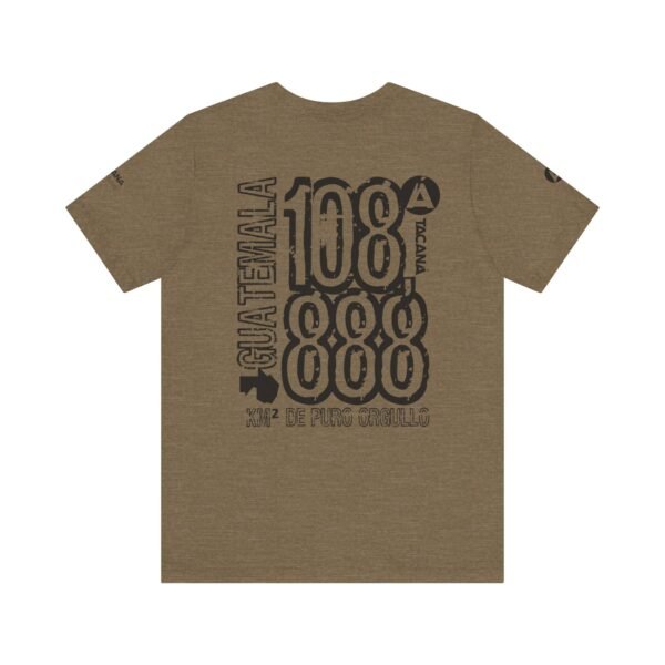 Camiseta unisex de Guatemala, perfecta para viajeros y aventureros e ideal para quienes aprecian la ropa informal.