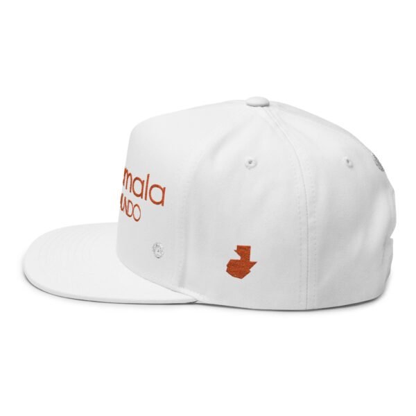 Moderna Gorra plana con visera ajustable y diseño de GUATEMALA para uso casual.