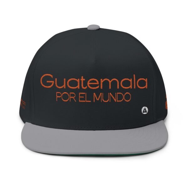 Moderna Gorra plana con visera ajustable y diseño de GUATEMALA para uso casual.
