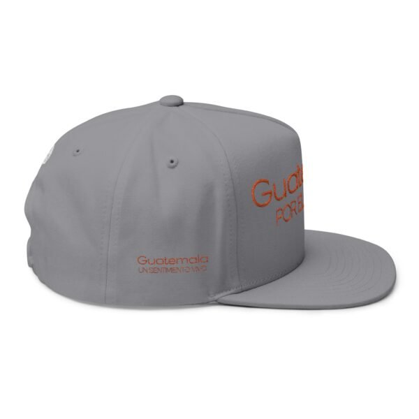 Moderna Gorra plana con visera ajustable y diseño de GUATEMALA para uso casual.
