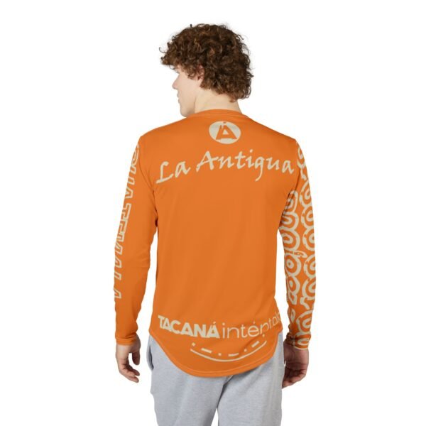 Camisa de manga larga con protección UV para hombre, diseño de La Antigua, perfecta para excursiones y senderismo.