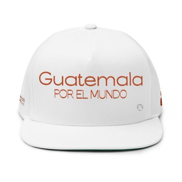 Moderna Gorra plana con visera ajustable y diseño de GUATEMALA para uso casual.