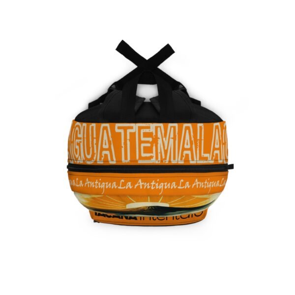 Mochila vibrante con diseño guatemalteco, perfecta para aventureros, ideal para la escuela, viajes y uso diario.