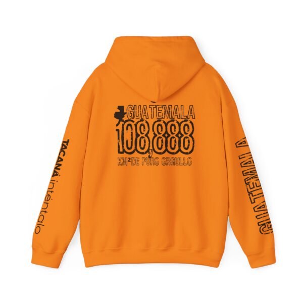 Sudadera unisex vintage de Guatemala con capucha, comoda y radiante con un aire retro y una calidez acogedora.